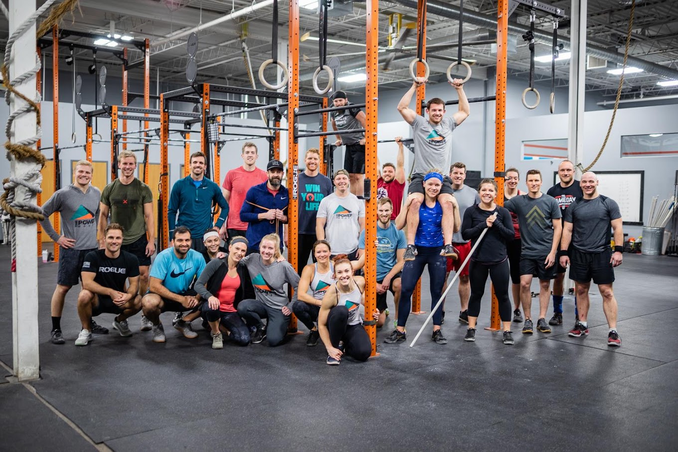 CrossFit community gym fitness class in St. Louis Park